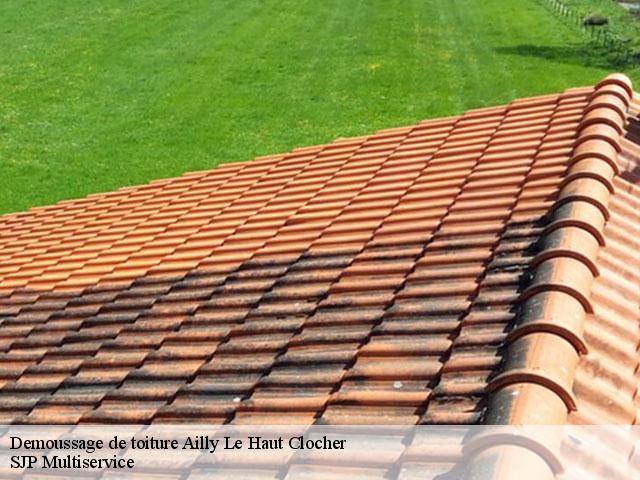 Demoussage de toiture  ailly-le-haut-clocher-80690 SJP Multiservice