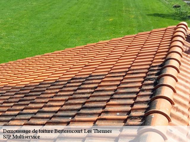 Demoussage de toiture  berteaucourt-les-thennes-80110 SJP Multiservice