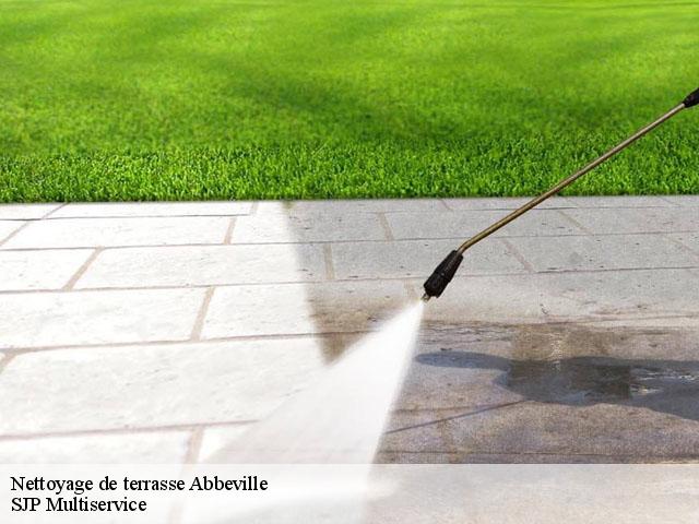 Nettoyage de terrasse  abbeville-80100 SJP Multiservice