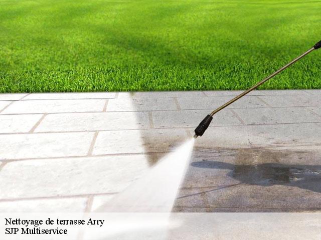 Nettoyage de terrasse  arry-80120 SJP Multiservice