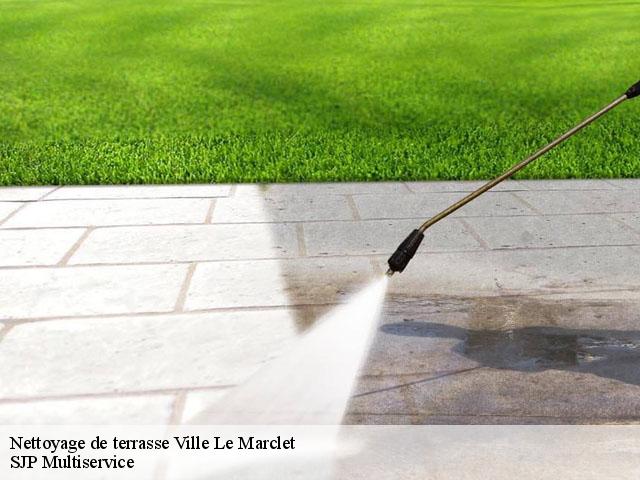 Nettoyage de terrasse  ville-le-marclet-80420 SJP Multiservice