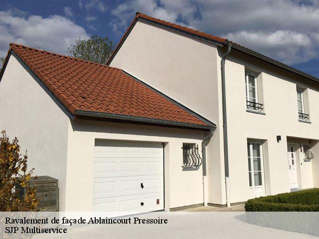 Ravalement de façade  ablaincourt-pressoire-80320 SJP Multiservice