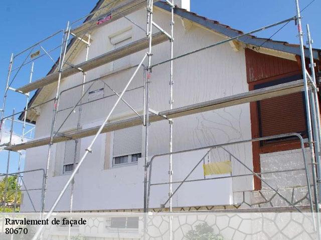 Ravalement de façade 80670